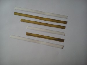 Clipsy 100 mm białe 1000 sztuk