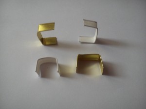 U-Clipsy 33 mm złote 1000 sztuk