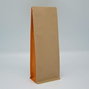 BOXpack papierowe + pomarańczowe zakładki boczne 100g 80+50x210mm 1000szt.